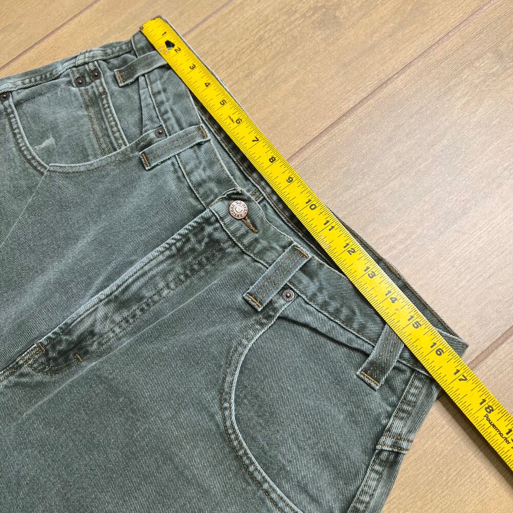 Vintage Arizona Jean Co. Men shorts Sz‎ 36 Faded Green Y2K Baggy Loose - Picture 5 of 14